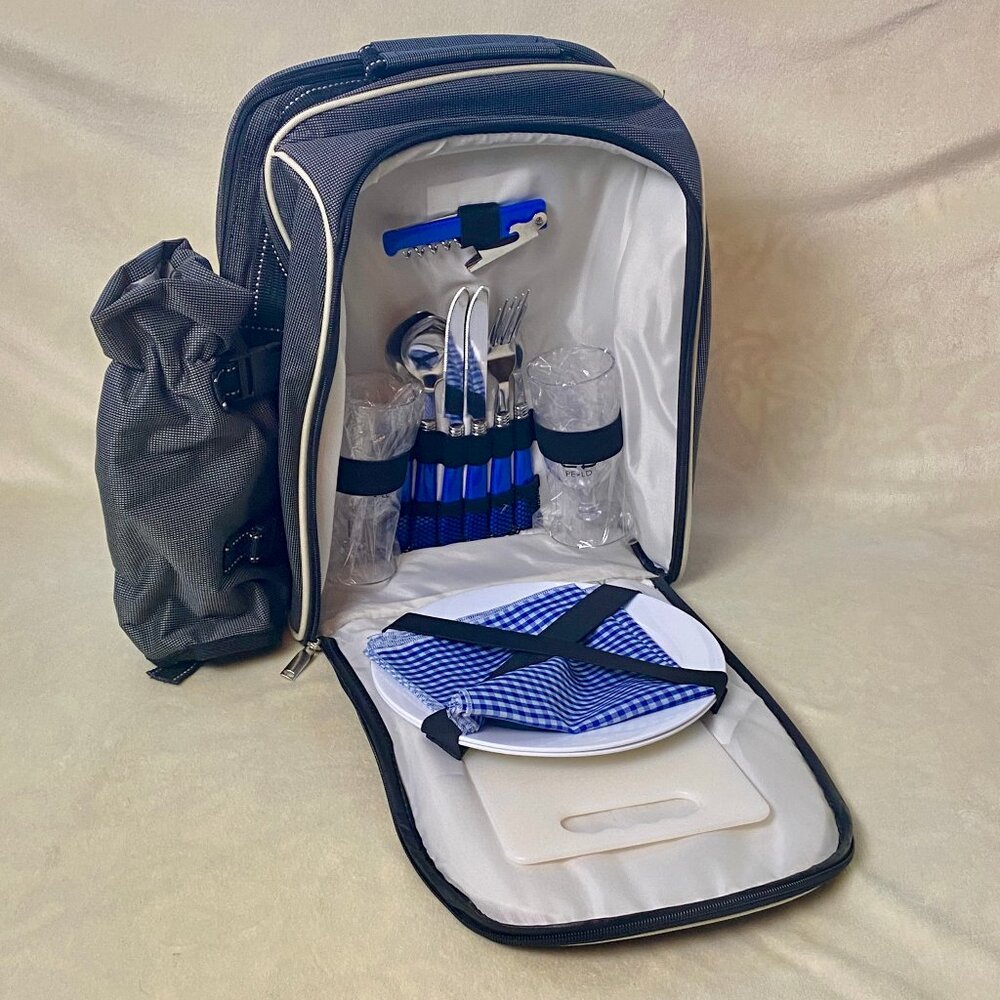 Trail Worthy Picnic Backpack NWT